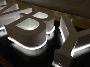 3d baklite signage
