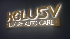 3D Aluminium Powder coated Signage