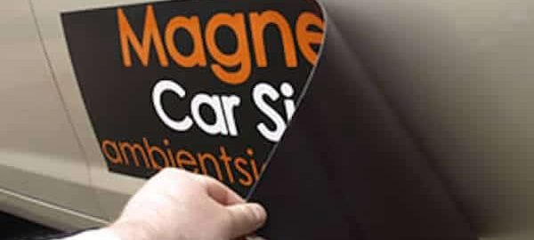 Vehicle magnetic stickers