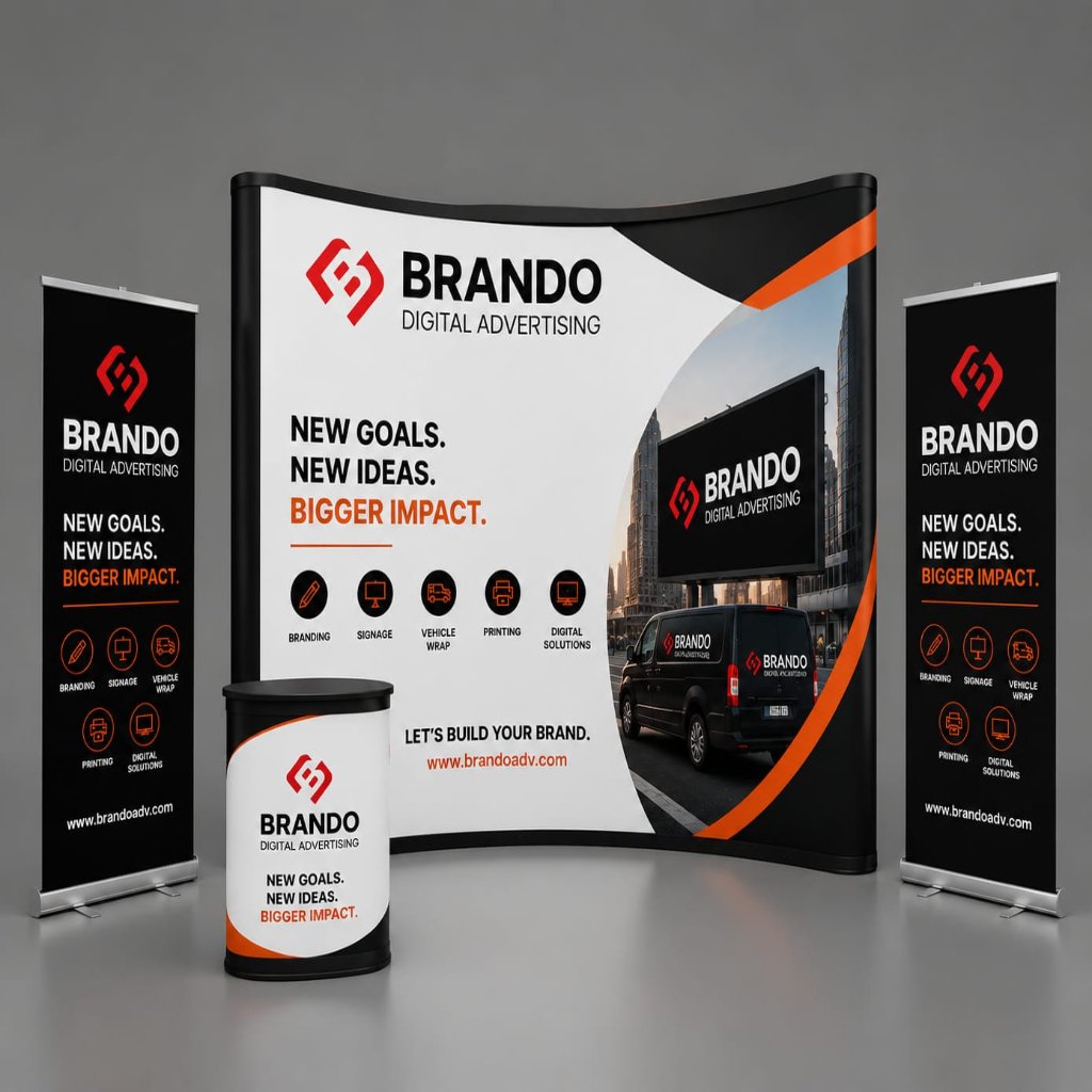 Backdrop Popup Display stand dubai Abu Dhabi Sharjah Ajman UAE