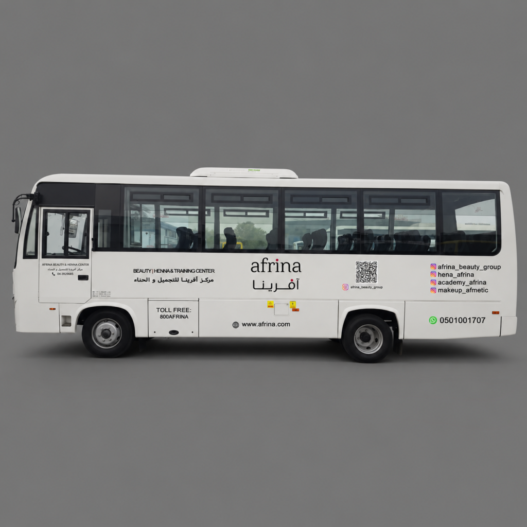 Vehicle Branding / Bus Branding company in dubai Abu Dhabi UAE Ajman Umm Al Queim Fujirah RAK