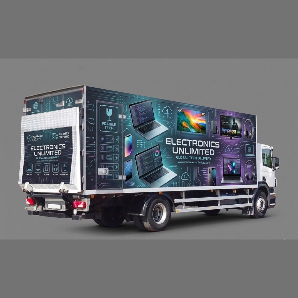 Fleet Vehicle Branding in Dubai UAE Sharjah Ajman