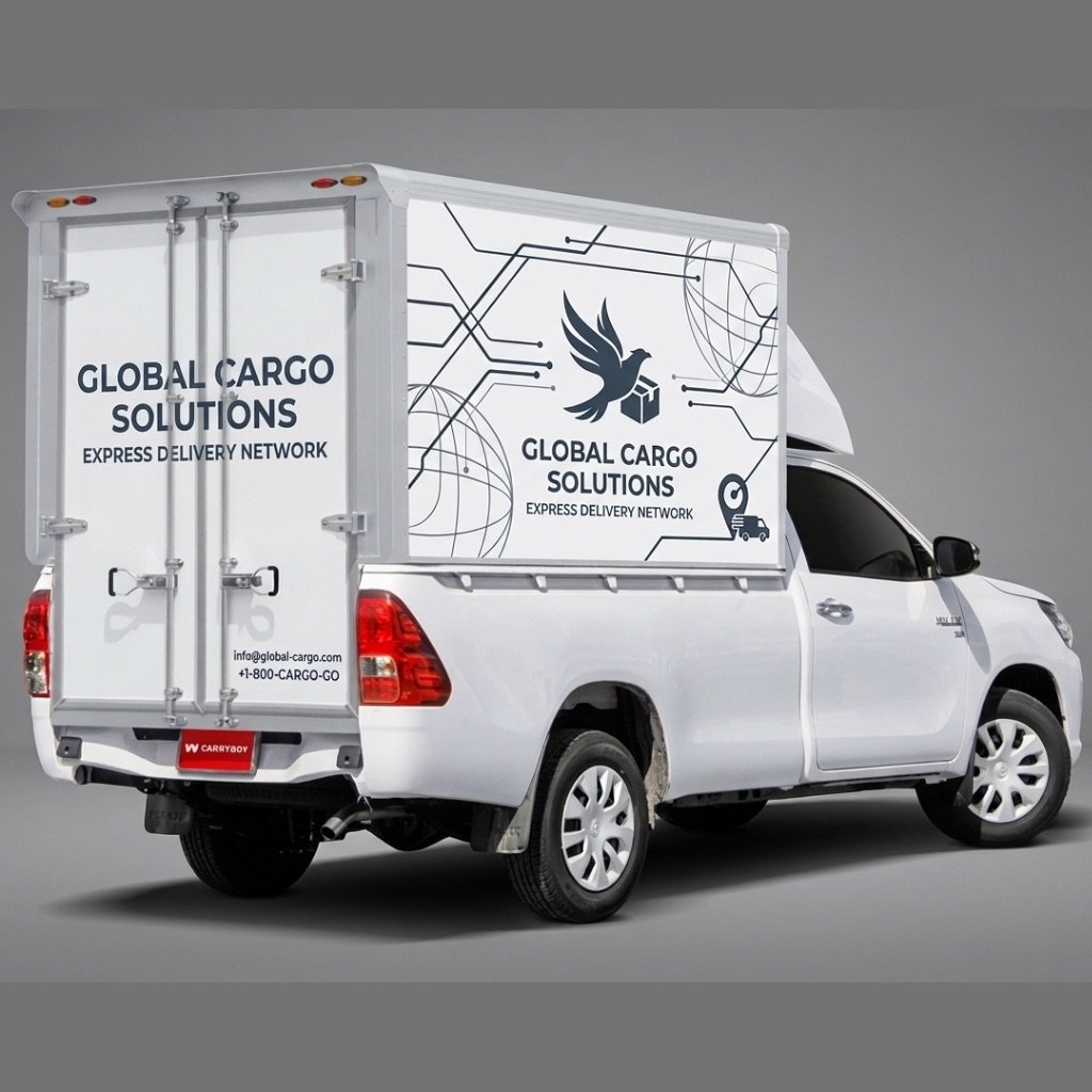 Cargo Box Branding In Dubai Abu Dhabi Sharjah Ajman UAE