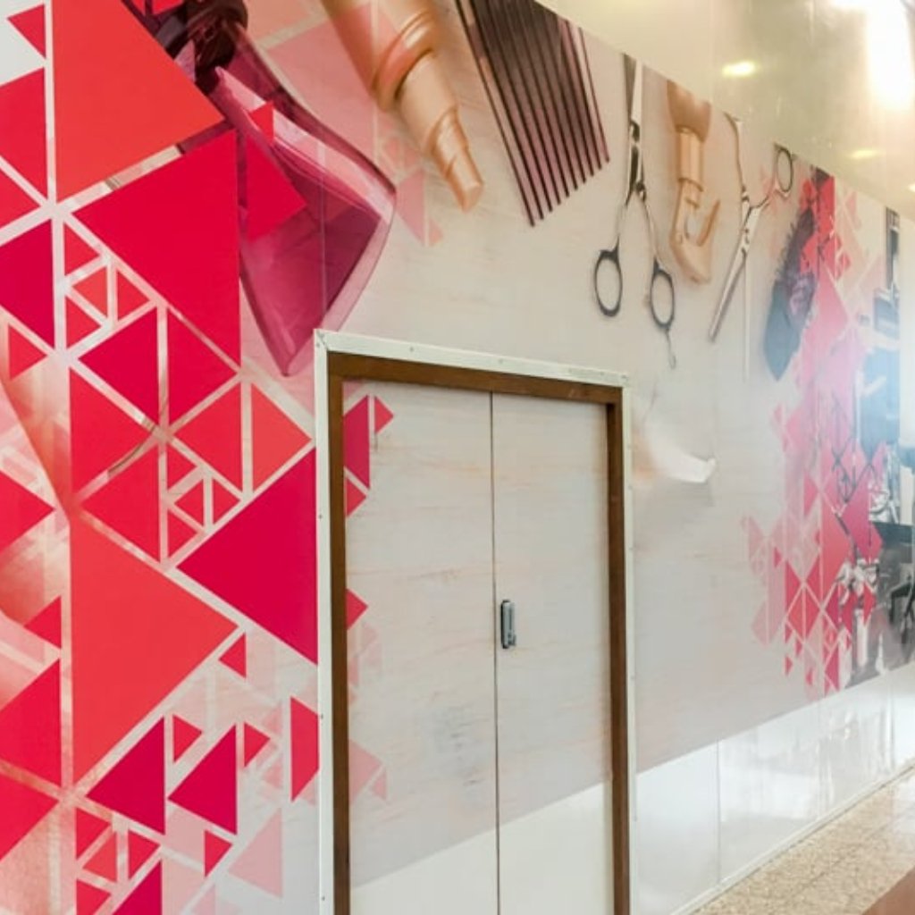 Shopping Mall Hoarding Graphics Dubai