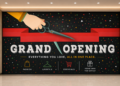 Shopping Mall Hoarding Sticker Dubai