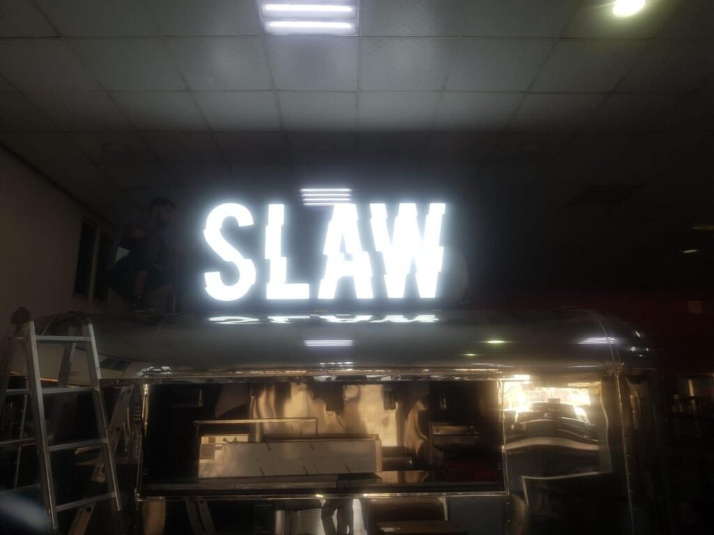 Food Truck Signage Dubai UAE