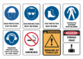 Construction Safety Signs Dubai UAE